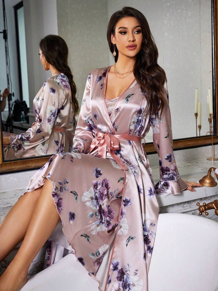 Night Dress for Women - 11001 (Pink)